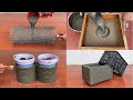 Simple yet outstanding ways to make beautiful garden decorations from cement