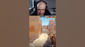 kills through smoke = hacker ? #cs2 #fps #gaming #shorts #smoke #anubis #bald #streamer #twitch