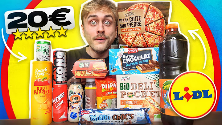 Je TESTE les MEILLEURS PRODUITS LIDL 🤤 (je suis choqué…)