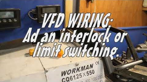 VFD interlock/safety switch circuit.