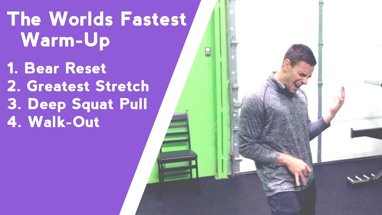 How To Warm Up Before Workout - YouTube