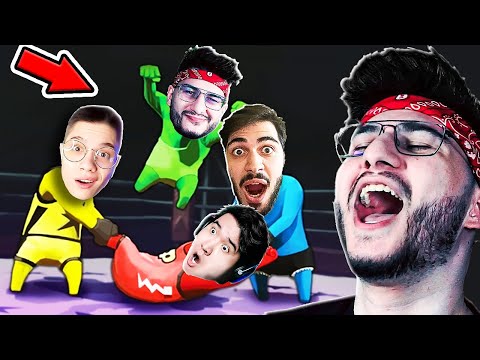 Видео: МЫ СТАЛИ ФУТБОЛЬНЫМИ ХУЛИГАНАМИ (Gang Beasts)