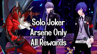 Solo Joker vs Yu and Makoto (Arsene Only) - Persona 5 Royal