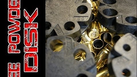 Lee Pro Auto-Disk Powder Measure DISK SELECTION TUTORIAL