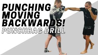 Use This Punchbag Drill To Practice Punching Backwards!