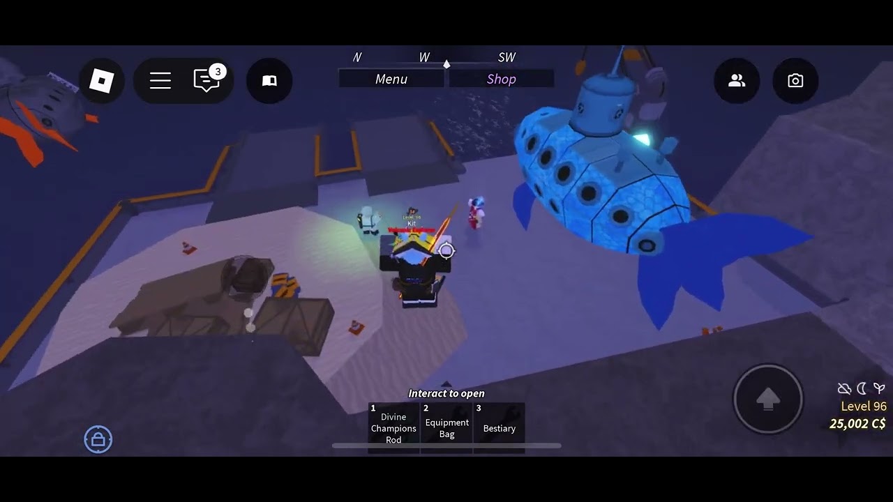 Random guy exploring in fisch - YouTube