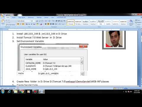 How to Run Servlet Using Tomcat 7.0 By: Isharat Husain