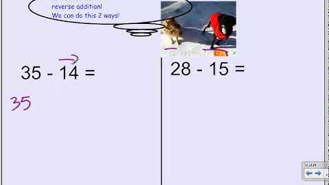1st Grade Addition Strategy:  Arrow Method
