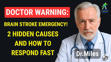 Waarschuwing van de dokter: De 2 VERBORGEN beroertes veroorzaken de meeste missers en hoe u er SN...