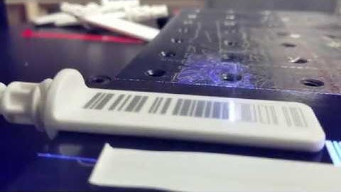 color laser marking plastic with laser automation www.wlsc.com UV laser automation, laser integrator