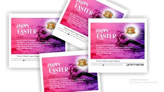 Happy Easter Design - Church Design