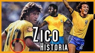 PELÉ ARRUINÓ SU VIDA | ZICO 'El Pelé Blanco' HISTORIA