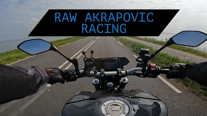│LOUD YAMAHA MT09 AKRAPOVIC RACING│NO DB KILLER│RAW AUDIO│4K │