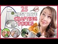 25 MUST HAVE CRAFT TOOLS for making easy DIYs