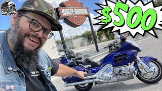 Finding the CHEAPEST motorcycle at the Harley Dealership | $500 bucks!!