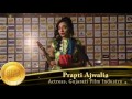 Gujarati iconic film awardsgifa interviewprapti ajwalia