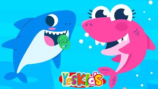 Baby Shark + Ten In The Bed - Nursery Rhymes &amp; Kids Songs | YesKids