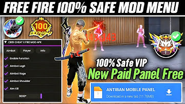 AIMKILL ☠️ MOD MENU 🔥Antiban FF Panel🔥Free Fire Injector🔥Ob51 Free Fire Hack😈FF panel Hack Mobile|FF