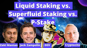 DIFFERNCE Between LIQUID STAKING vs. SUPERFLUID STAKING vs. PSTAKE
