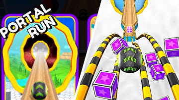 Going Balls - 😝Portal Run Gameplay😝 Walkthrough Android IOS (#63)