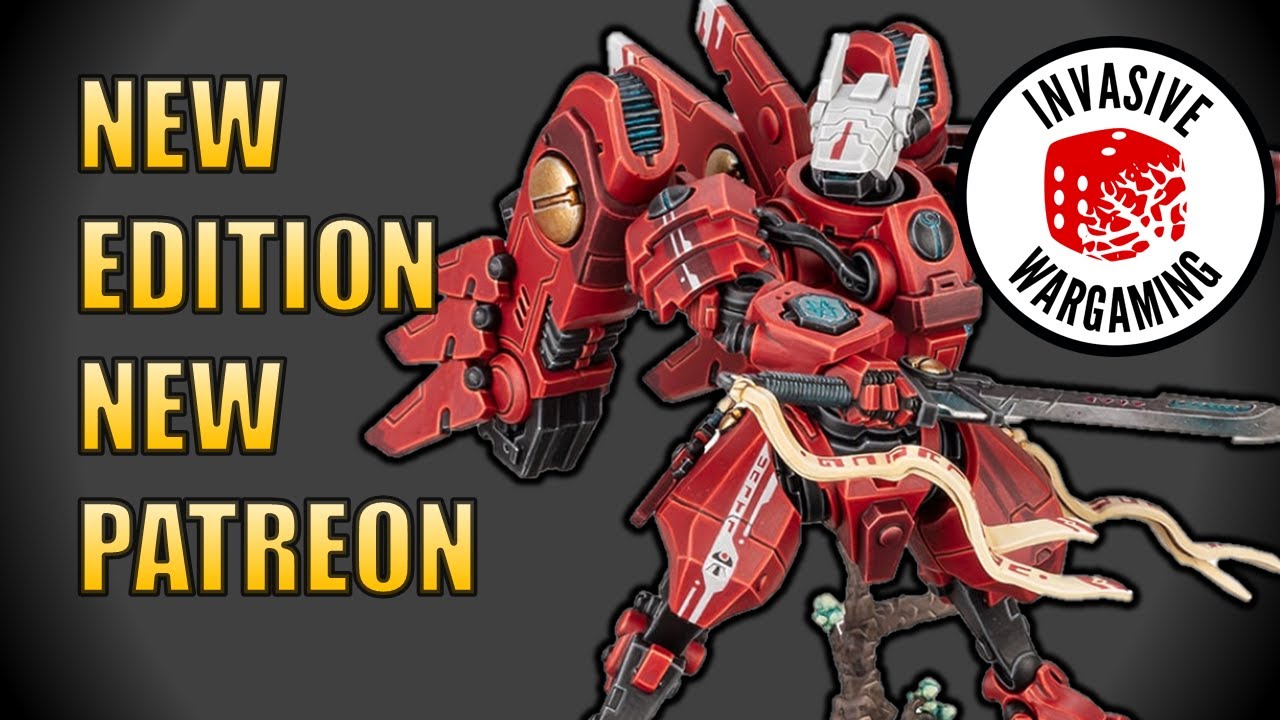 New Patreon Perks: Invasive Wargaming Channel Update for Warhammer 40k 10th Edition