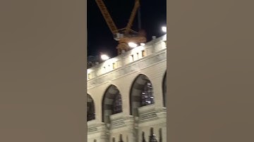 Beautiful view Clock Tower in makkah #shortvideo