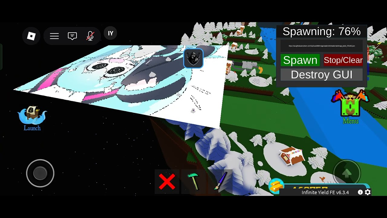 Roblox image loader script (testing) - YouTube