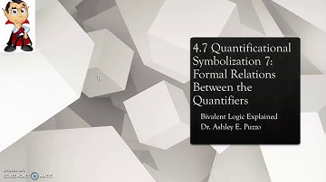 4.7a Quantificational Symbolization 7: Formal Relationships Between the Quantifiers