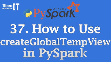 How to Use createGlobalTempView in PySpark | Share Views Across Sessions #pysparktutorial