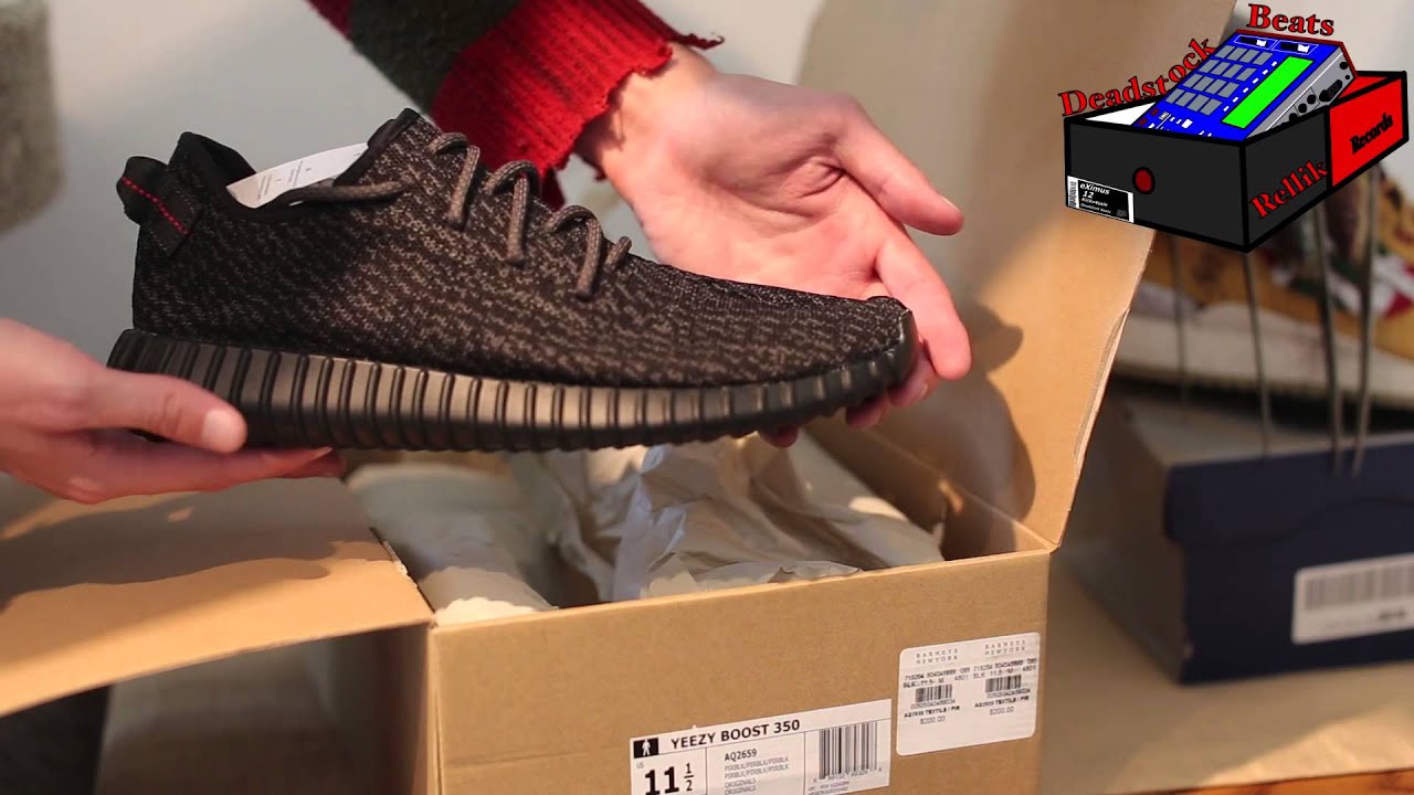 Adidas Yeezy Boost 350 Pirate Black  Unboxing