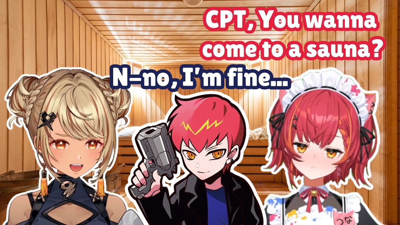 Nekota Tsuna Establishes the Vspo Sauna Club 【VSPO / ENG Sub】