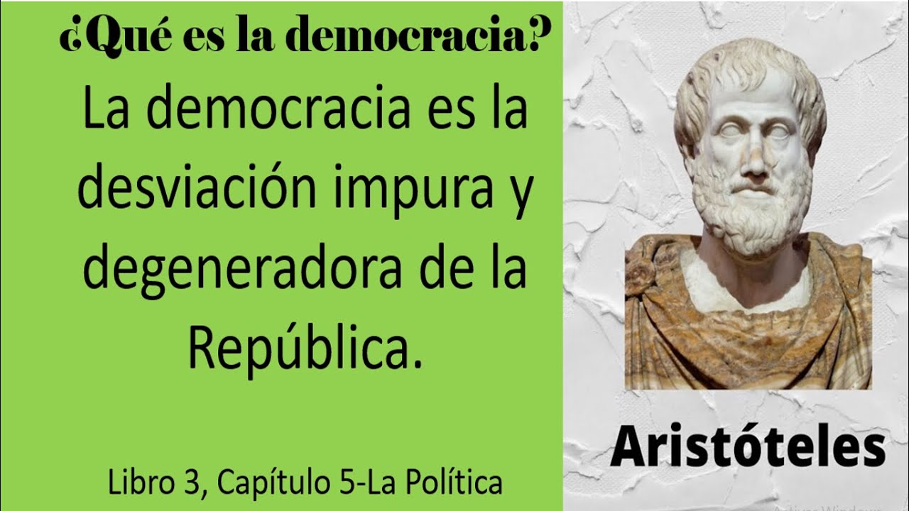 Crítica a la democracia moderna: Divinización de la democracia - YouTube