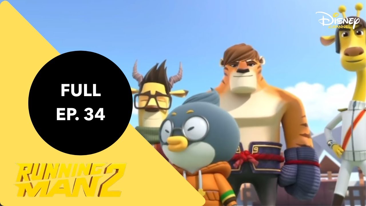 Running Man 304 Running Man Animation S2 | Full Episode - Ep. 34: Touchdown Battle ...