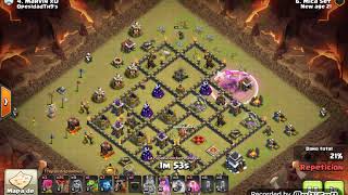 Th9 vs Th9: LaLoon 5 Skeletons Spells!!!! (Mica Set - New Age 21 - Clash Of Clans)