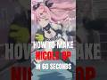 HOW TO MAKE NICOLE OP IN 60 SECONDS