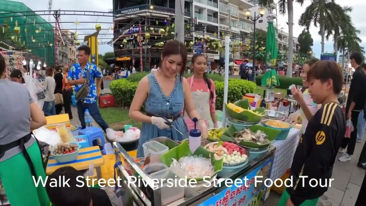 Unbelievable! Cambodian Street Food Tour! Phnom Penh City - Cambodia Food Market Collection 2025