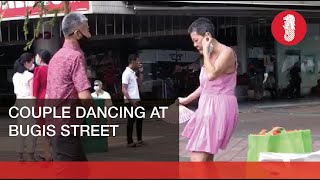 Download Lagu Couple dancing cha-cha at Bugis #shorts MP3