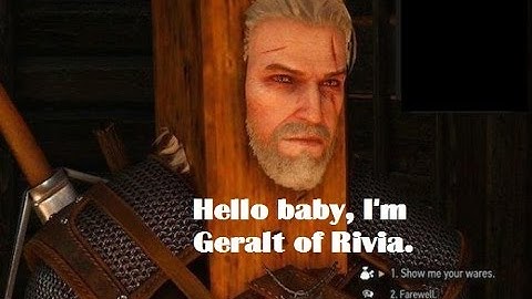 The Witcher 3 - First Person Bugged