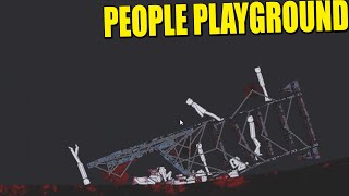 CREO UNA I.A. QUE MASTICA HUMANOS, Y DUELOS MEDIEVALES - PEOPLE PLAYGROUND | Gameplay Español