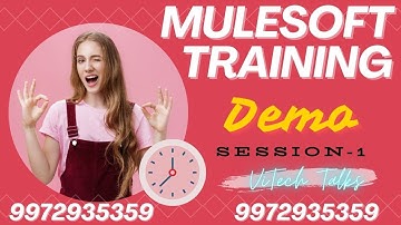 MuleSoft Training-Demo | What is MuleSoft | @vitechtalks  | June-27-2024 7-AM Batch