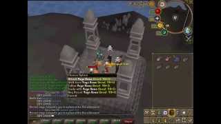 Runescape Bot Fail Trapped in Wilderness lol