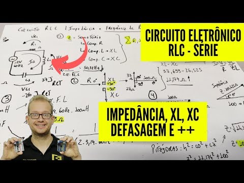 Vídeo: Em ressonância circuito rlc tem impedância?