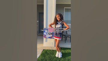 Korean mom on first day of school 👩🏻🤳👩🏽‍🦱 #firstdayofschool #juniorhighschool #cheerleader