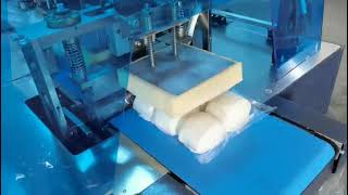 Steamed breads reciprocating pillow packing machine