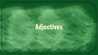 Grammar Wired! 7th Grade Adjectives Wealth