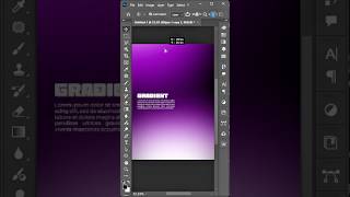 Gradient effect #photoshop #tutorial #designinspiration