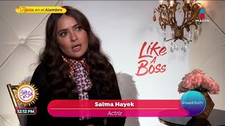 Salma Hayek Promociona Su Nueva Película 'Socias En Guerra' | Sale El Sol Salma Hayek Promociona Su Nueva Película 'Socias En Guerra' | Sale El Sol