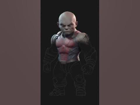 Drax. Малюнок героя із всесвіту Марвел Дракс. - YouTube