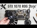 GTX 1070 ASUS ROG Strix repair of fans (bearing replacement) after crypt mining
