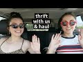 Thrift with Us (rose bowl flea market + try-on haul)